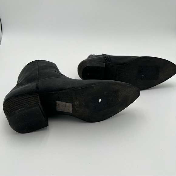 BAND OF GYPSIES Creed Western Zip Booties Black Size 8 - Picture 8 of 12